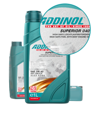 ADDINOL Motoröl 0W40 Superior 040