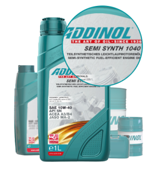 Addinol Semi Synth 1040 10W-40 Motoröl SAE 10w40