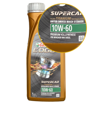 Castrol Edge 10w60 Supercar