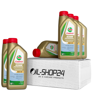 Castrol Motoröl 0W30 Edge Professional E Titanium FST / 6 x 1 Liter